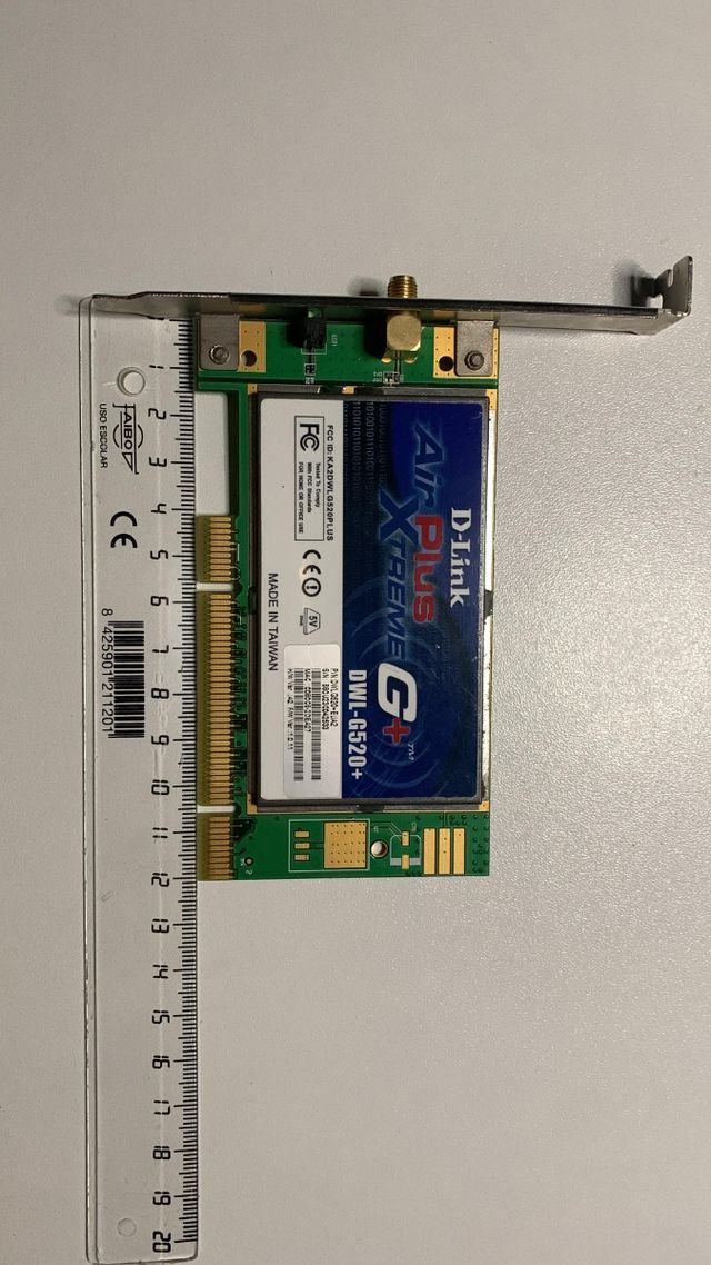 Tarjeta red D-Link DWL-G520+ AirPlus