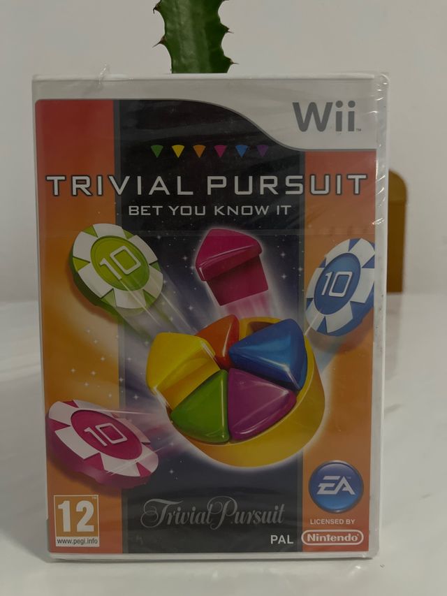 Trivial Pursuit Bet You Know It precintado wii