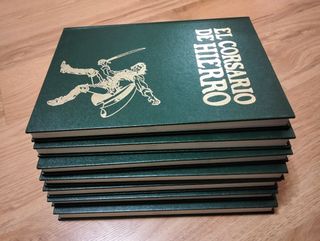 EL CORSARIO DE HIERRO - 7 TOMOS  COMPLETO - TEBEO