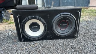 Subwoofer Infiniti & Pioneer cajon para bmw e46