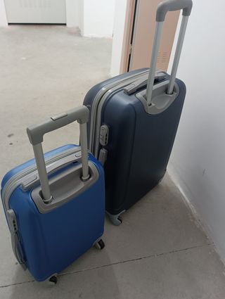 2 Maletas ORMI - Azul y Negra
