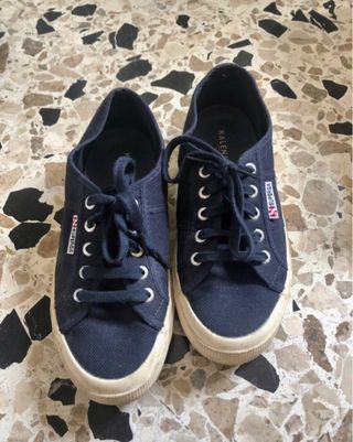 Scarpe superga blu