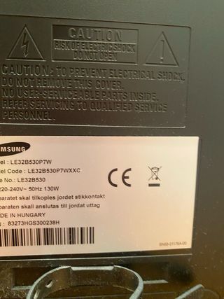 Televisión Samsung 32 pulgadas