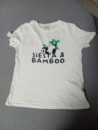 Camiseta Pull&Bear Panda S
