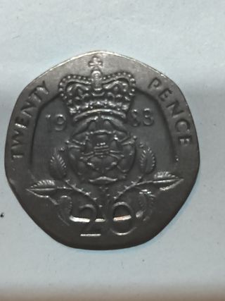 2 Monedas 20 Pence (1982-1983)