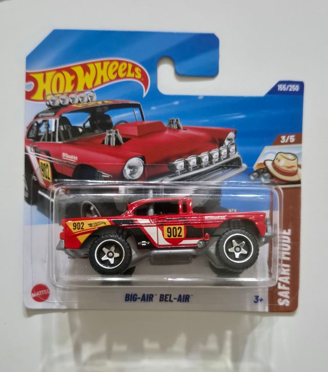 3 Hot Wheels: Mustang, Skyline, Bel Air