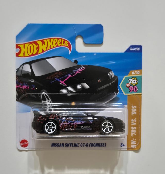 3 Hot Wheels: Mustang, Skyline, Bel Air