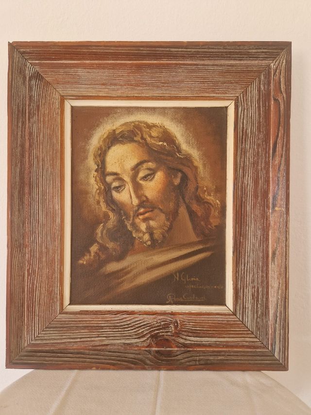 Cuadro Cristo Jesús - Pintura al óleo