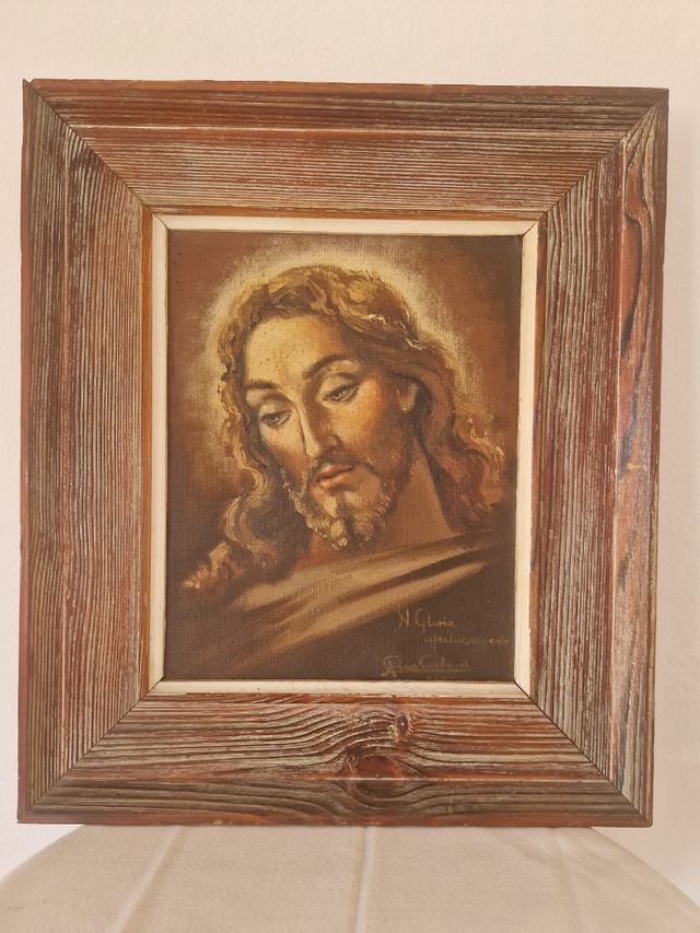 Cuadro Cristo Jesús - Pintura al óleo