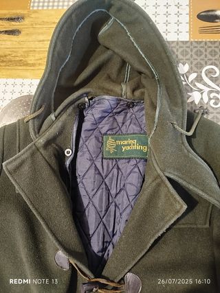 Cappotto Montgomery Marina Yachting verde oliva