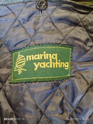 Cappotto Montgomery Marina Yachting verde oliva