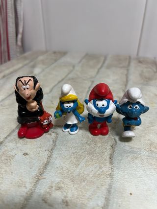 Pitufos y Gargamel - y noma Figuras PVC