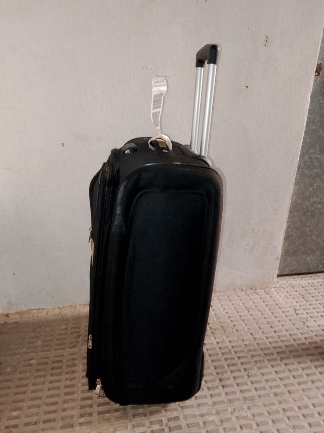 Maleta tamaño Grande Beige y Negra