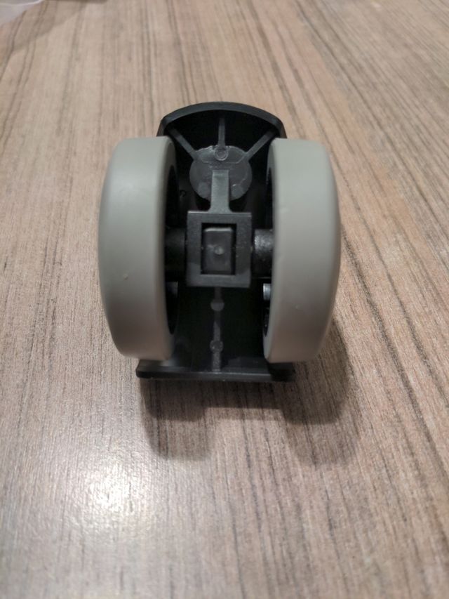 Pack 5 ruedas giratorias para silla oficina