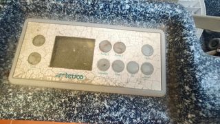 Jacuzzi hidromasaje azul