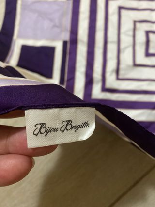 foulard Bijou Brigitte viola multicolore