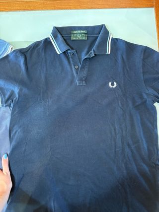 Polo Fred Perry Uomo XL Blu