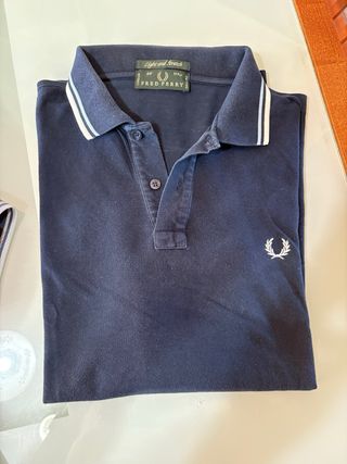 Polo Fred Perry Uomo XL Blu