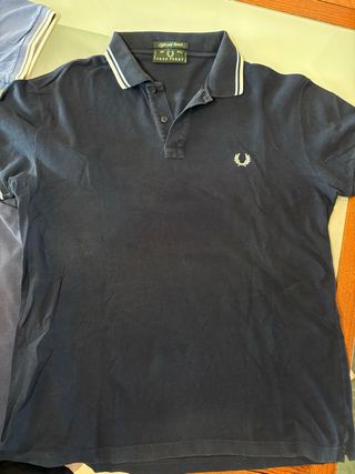 Polo Fred Perry Uomo XL Blu