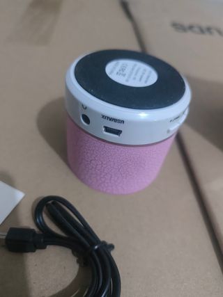Altavoz Bluetooth Portátil Rosa