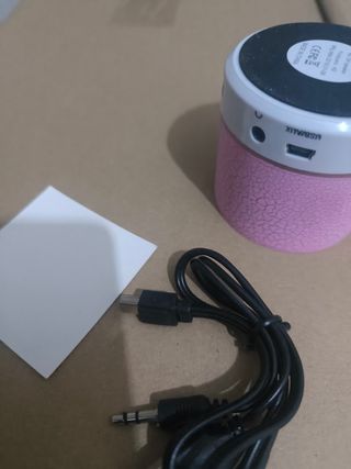 Altavoz Bluetooth Portátil Rosa