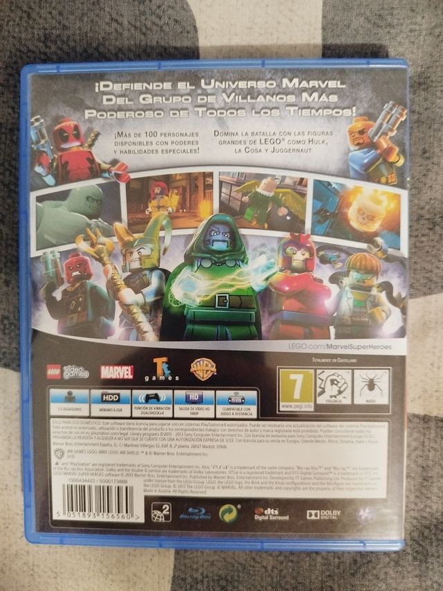 Lego Marvel Super Heroes PS4