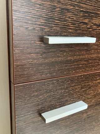 Mueble baño o salón marrón - Armario madera