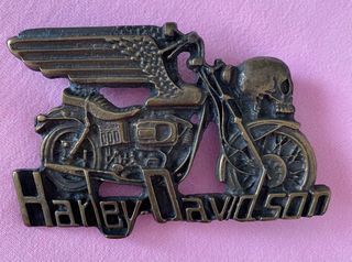 Fibbia Harley Davidson vintage