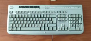 Teclado HP Gris Plata