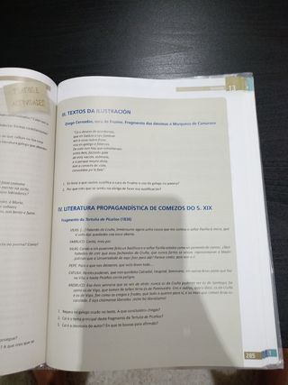Lingua E Literatura, Primeiro Curso De Bacharelato