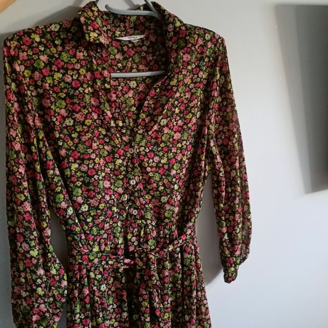 Vestido largo floral