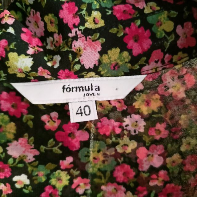 Vestido largo floral