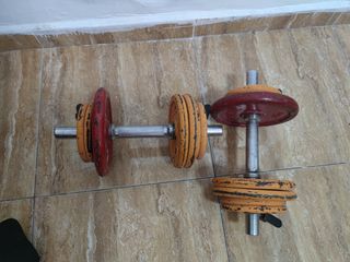 Pesas gimnasio 