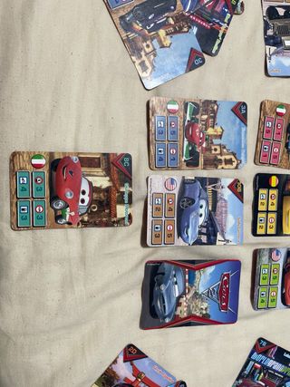 Juego de Cartas Cars