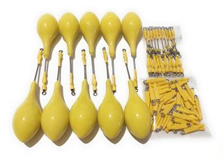 ✅ 10 Plomos 100g  Pesca surfcasting, grapas, urfes