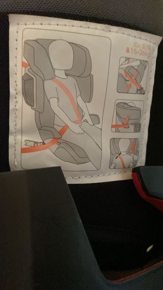 Cybex silla coche niño - Grupo 1/2/3