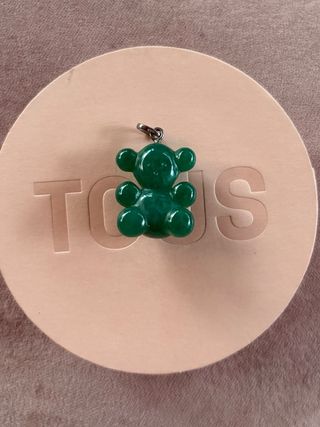 Colgante oso Tous jade verde