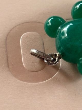 Colgante oso Tous jade verde