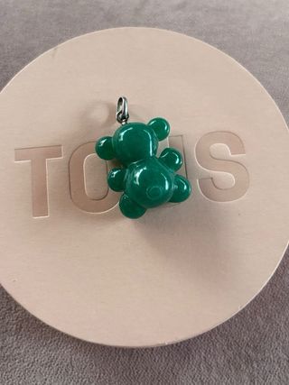 Colgante oso Tous jade verde