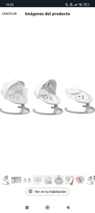 Hamaca Bebé - Mecedora con música