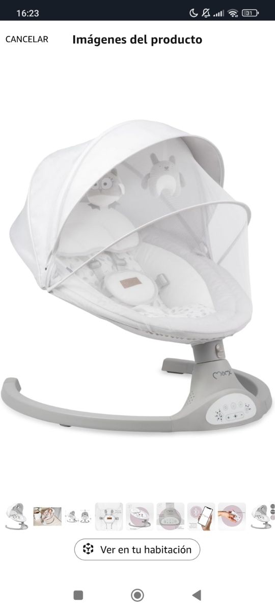 Hamaca Bebé - Mecedora con música