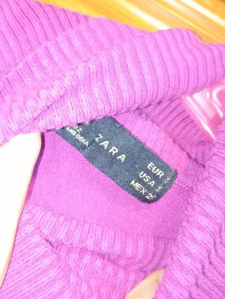Jersey cuello alto Zara - Talla S