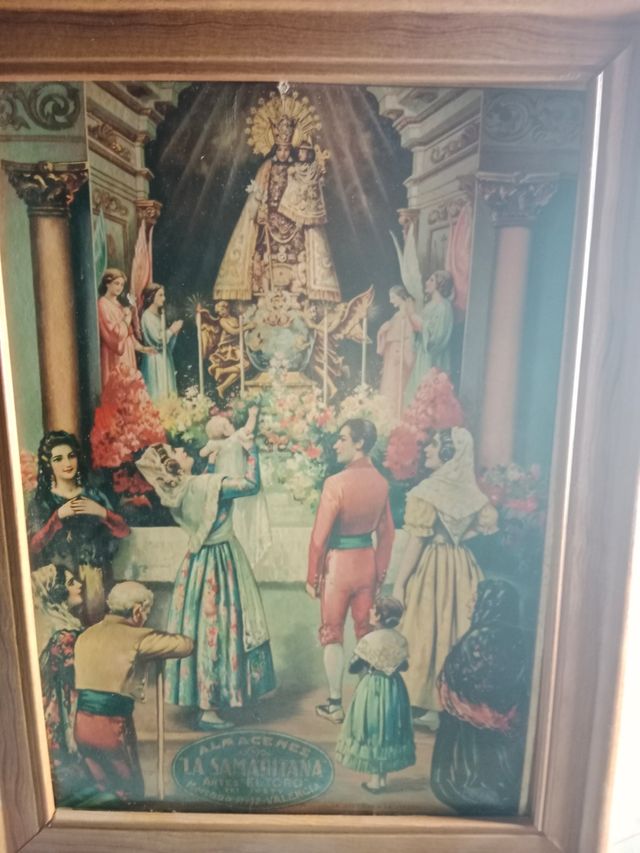 Cartel de publicidad Antiguo.