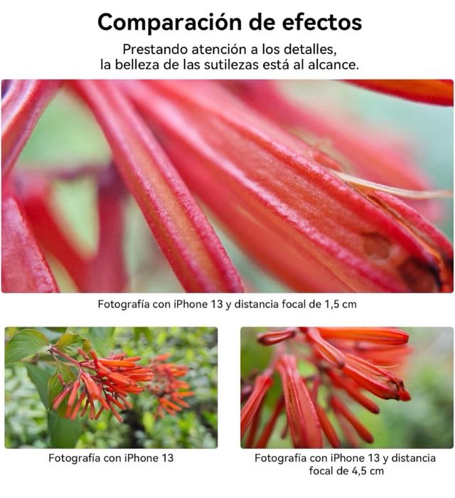 lente Macro ultra HD para móviles