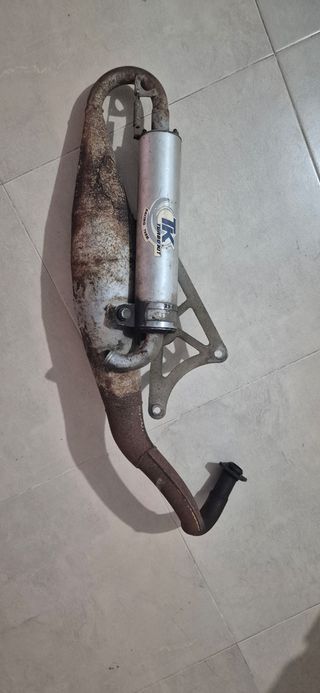Tubo escape TK Racing