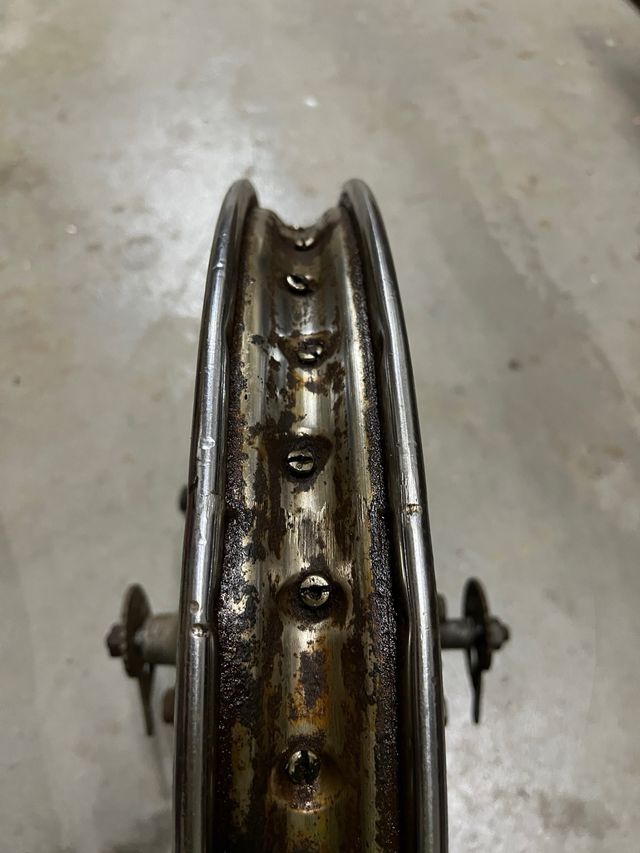 Llanta trasera Puch Minicross II