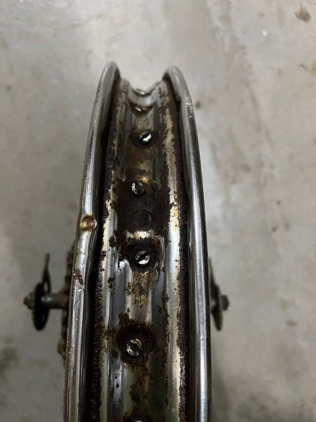 Llanta trasera Puch Minicross II