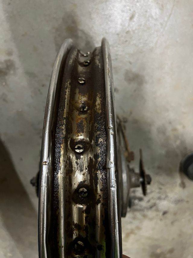 Llanta trasera Puch Minicross II