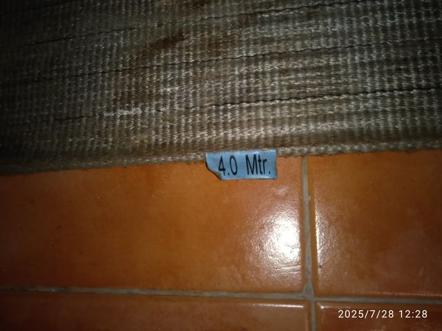 Eslingas y grillete de amarre