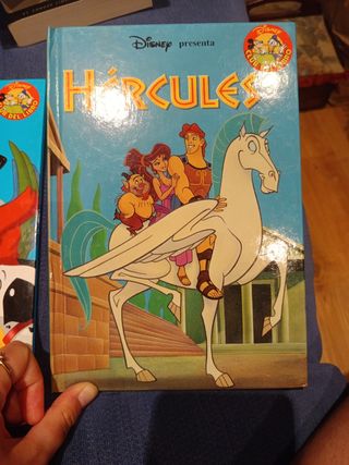 Set de 3 libros: Peter Pan, 102 Dálmatas, Hércules